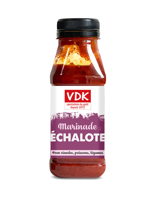 MARINADE ÉCHALOTE BOUTEILLE 230G À L’UNITÉ